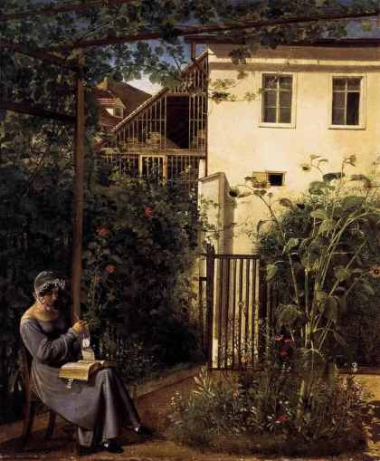 Erasmus Engert: Viennese Domestic Garden, 1828-1830 (Alte Nationalgalerie, Berlin) Photo: Wikimedia Commons